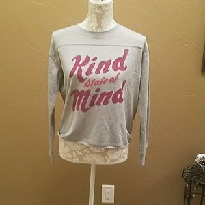 Kind State of Mind cropped tee